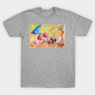 Field of Mushrooms T-Shirt